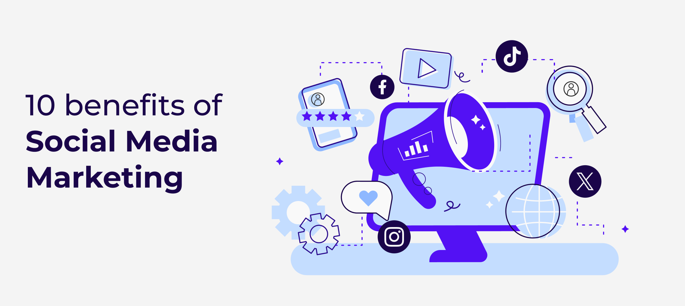 benefits to social media marketing